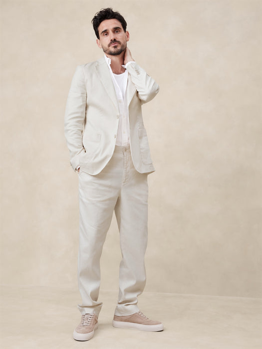Traveler Linen-Cotton Blazer