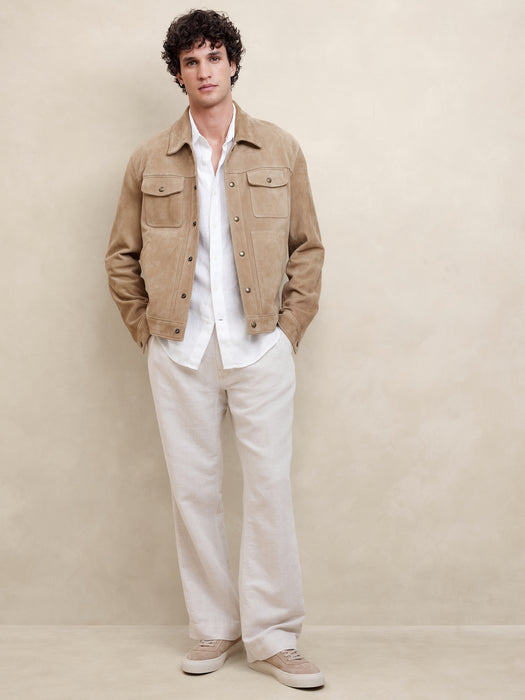 Standard Zig-zag Linen Shirt