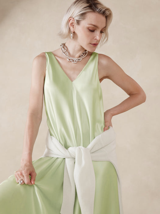 Serenade Silk Midi Dress