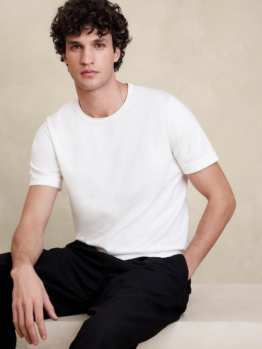 Cotton Sweater T-Shirt
