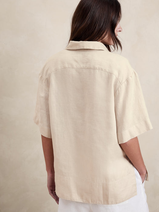 The Boxy Linen Shirt