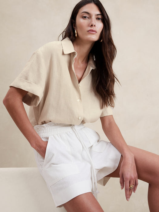 The Boxy Linen Shirt