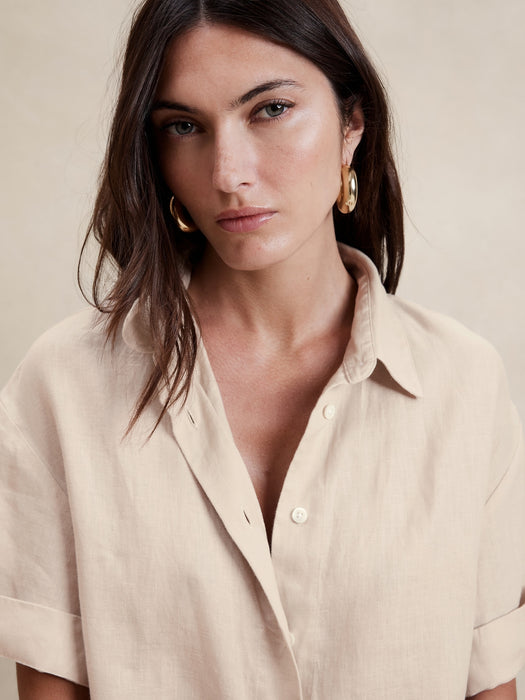 The Boxy Linen Shirt
