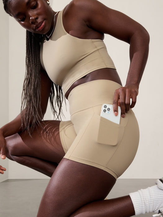 Salutation Stash High Rise 5 Short