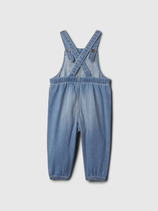 Baby Organic Cotton Denim Overalls