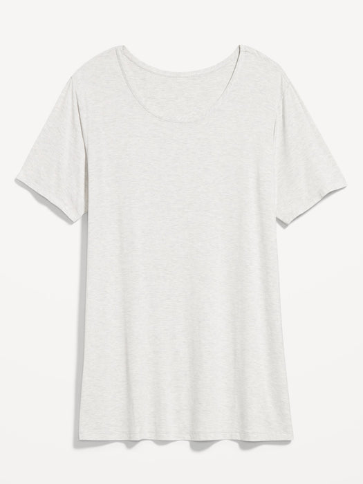 Knit Jersey Pajama Sleep Shirt