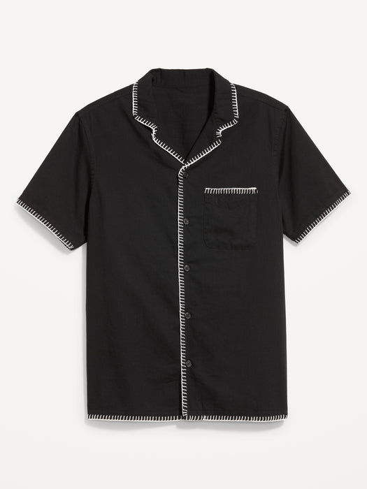 Short-Sleeve Camp Shirt