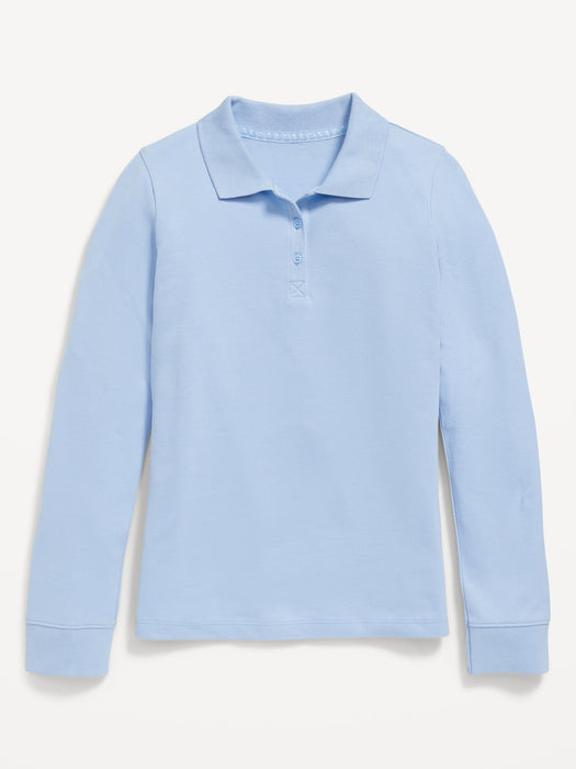Uniform Pique Polo Shirt for Girls