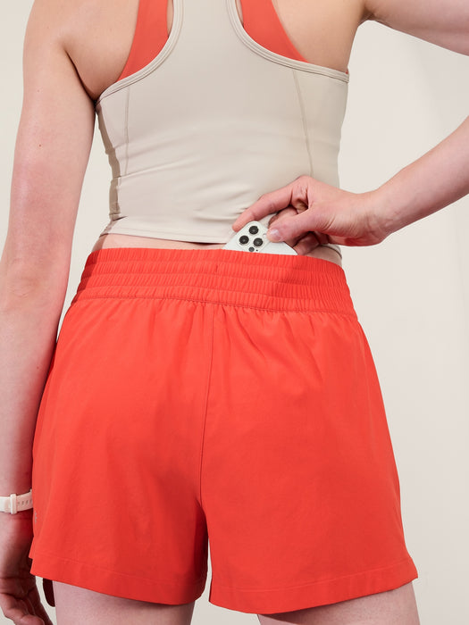 High Rise Weekender Run Short