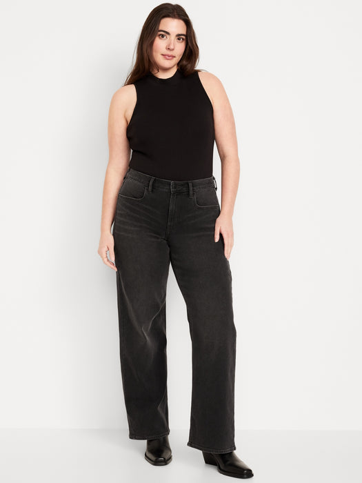 High-Waisted Wow Wide-Leg Jeans