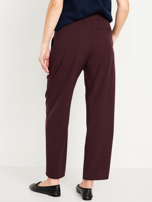 High-Waisted Billie Straight Trouser