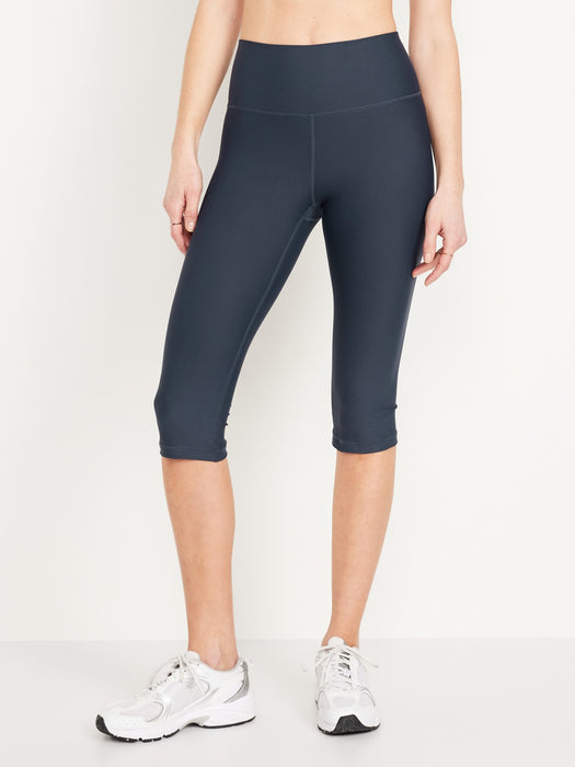 High-Waisted PowerSoft Crop Leggings