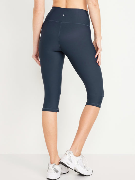 High-Waisted PowerSoft Crop Leggings