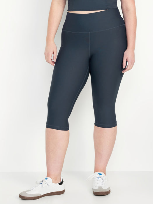 High-Waisted PowerSoft Crop Leggings
