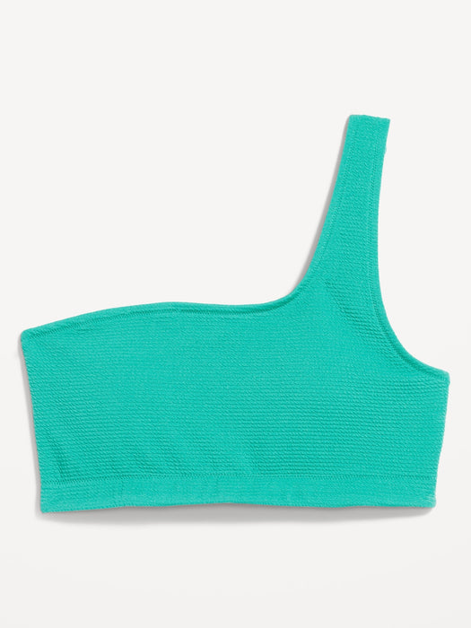 One-Shoulder Bikini Swim Top