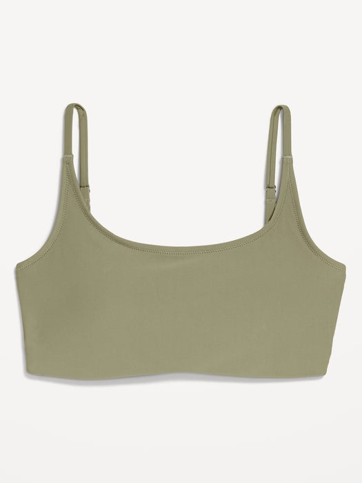 Scoop-Neck Bikini Swim Top