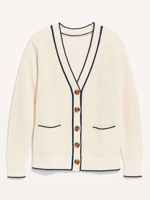 Relaxed Cardigan Sweater