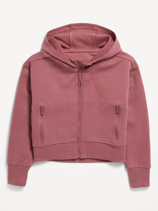 Dynamic Fleece Zip-Front Performance Hoodie for Girls