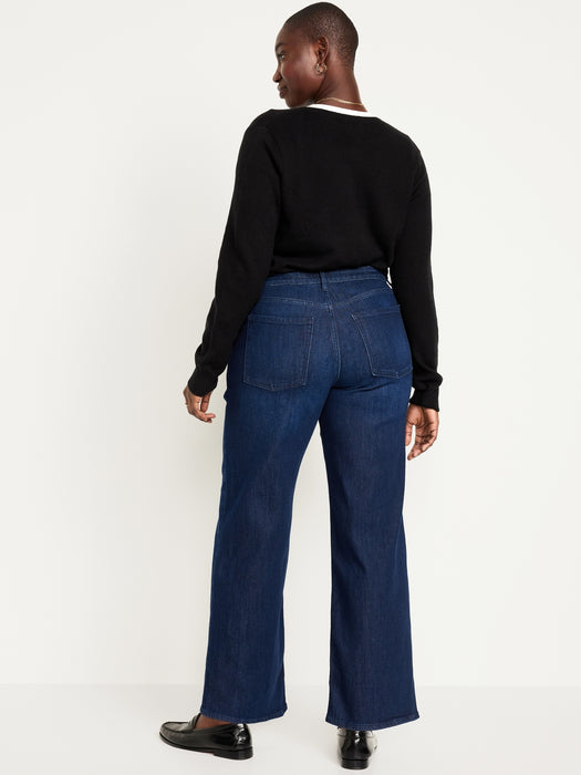 High-Waisted Wow Wide-Leg Jeans