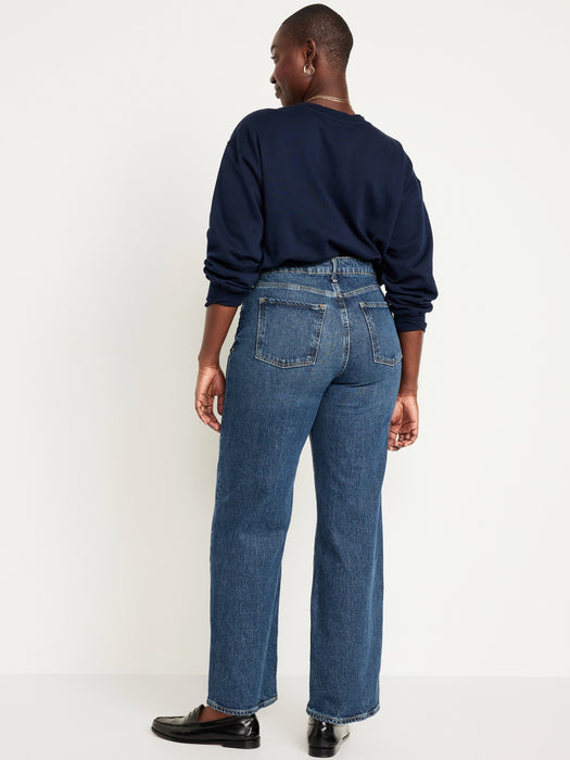Extra High-Waisted Wide-Leg Jeans
