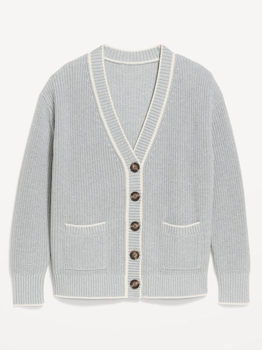 Relaxed Cardigan Sweater