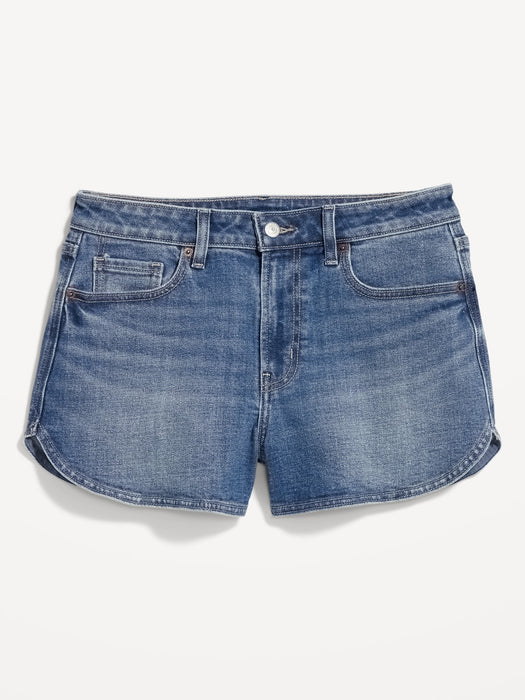 High-Waisted OG Jean Shorts -- 3-inch inseam