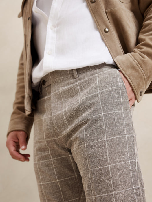 Bixby Italian Plaid Suit Pant