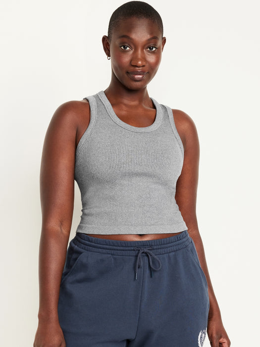 Exhale Seamless Fitted Rib Tank