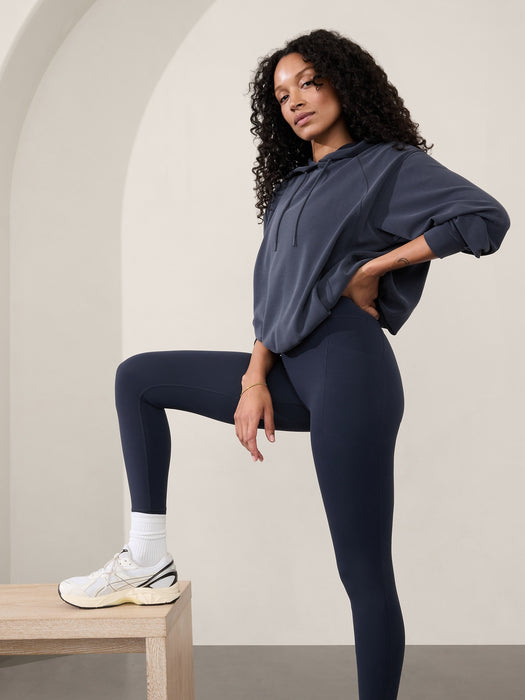 Seasoft Bubble Hem Hoodie