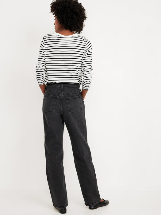 High-Waisted OG Loose Utility Jeans