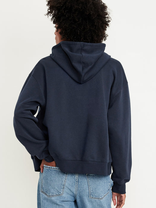 Logo Zip Hoodie