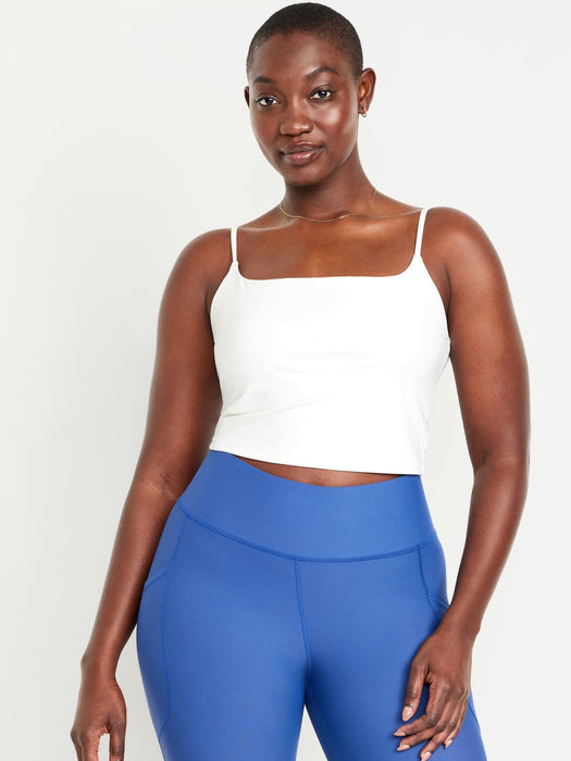 Light Support Strappy PowerSoft Longline Sports Bra