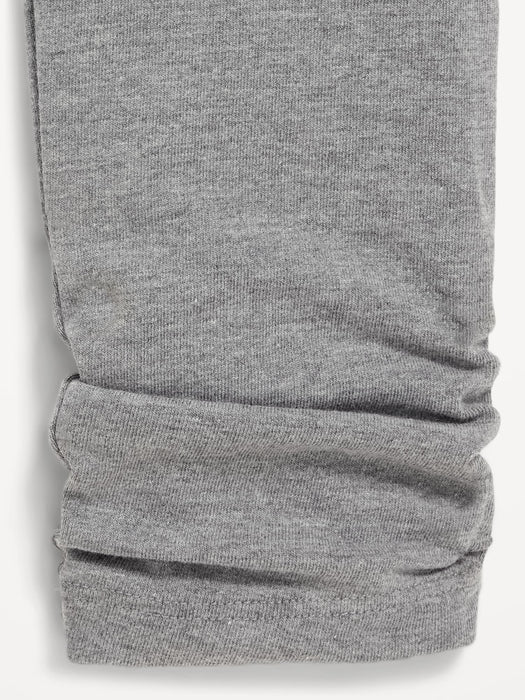 Hoch taillierte geraffte Leggings für Mädchen