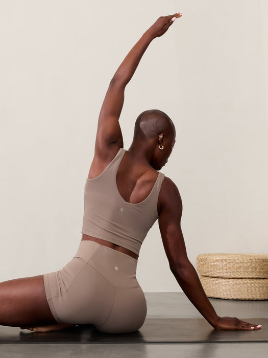 Transcend V-Neck Crop Bra A-C