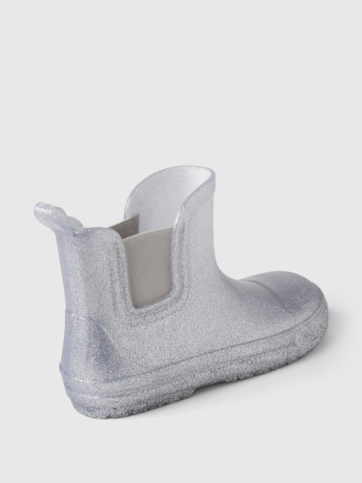 Kids Glitter Rain Boots