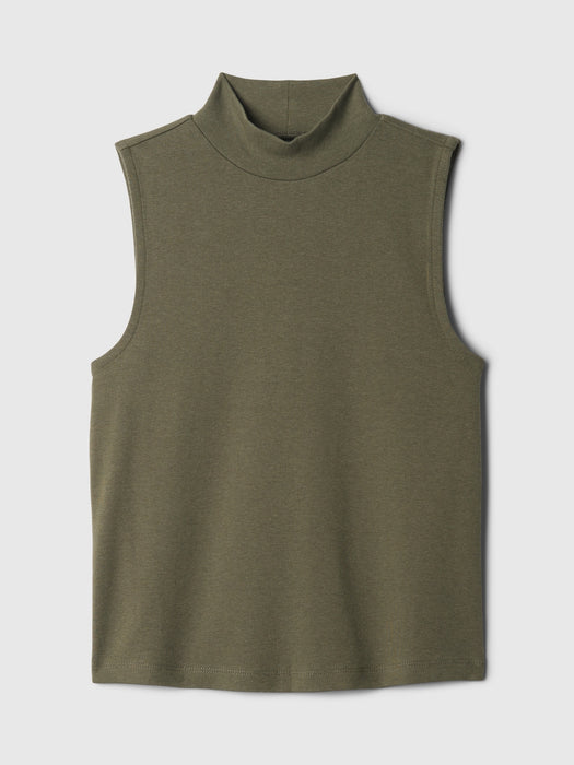 Modern Mockneck Tank Top