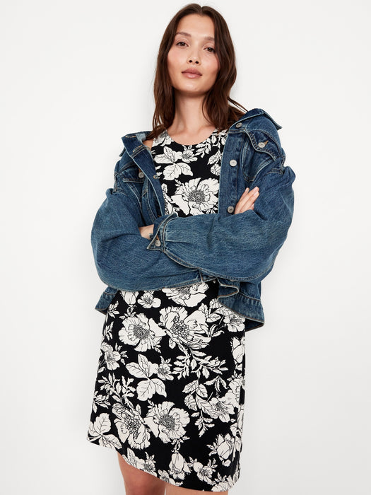 Sleeveless Mini Swing Dress