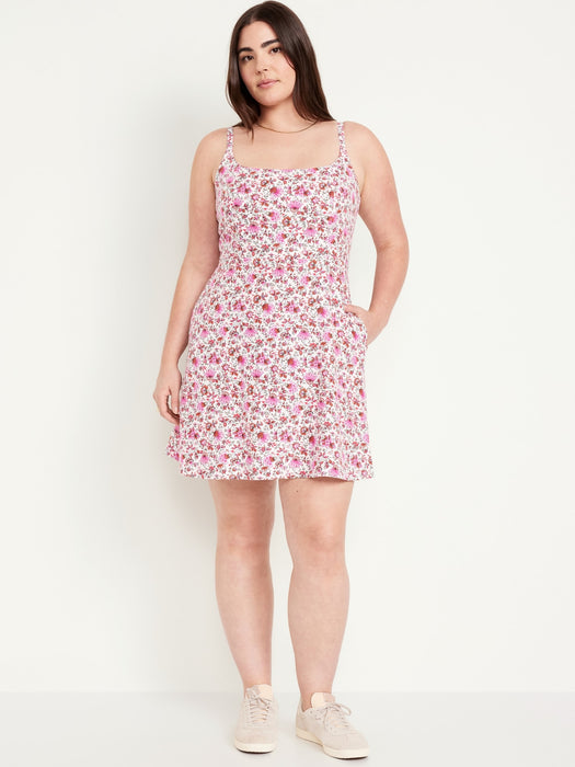 Fit &amp; Flare Cami Mini Dress