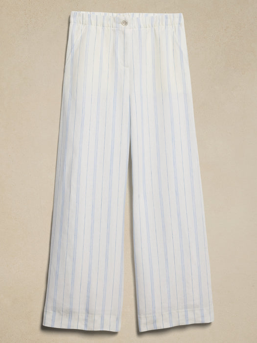 Linen Pull-On Pant