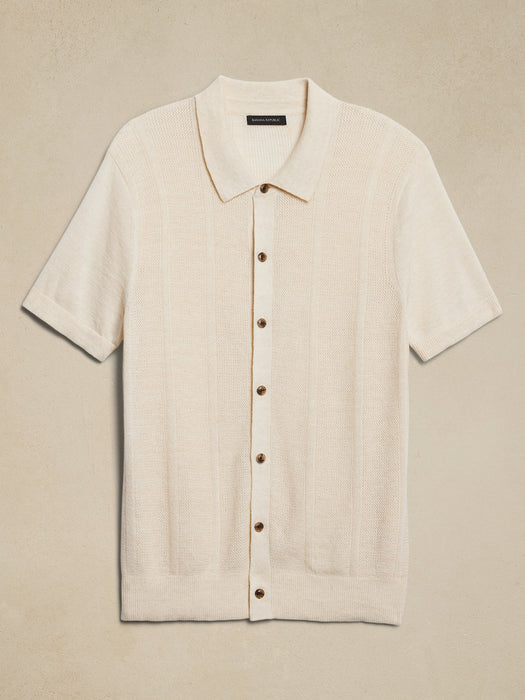 Giorgio Linen-Cotton Resort Shirt