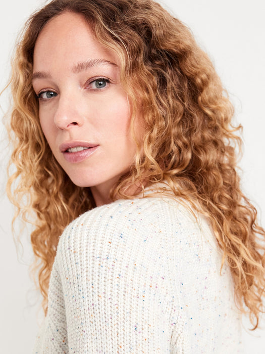 Shaker-Stitch Cardigan