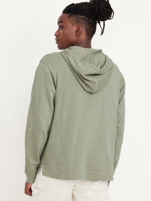 French Terry Henley Hoodie