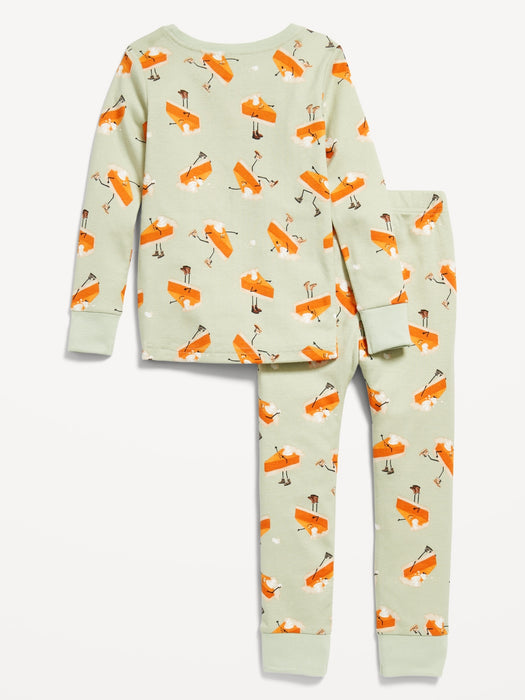 Unisex Snug-Fit Printed Pajama Set for Toddler &amp; Baby