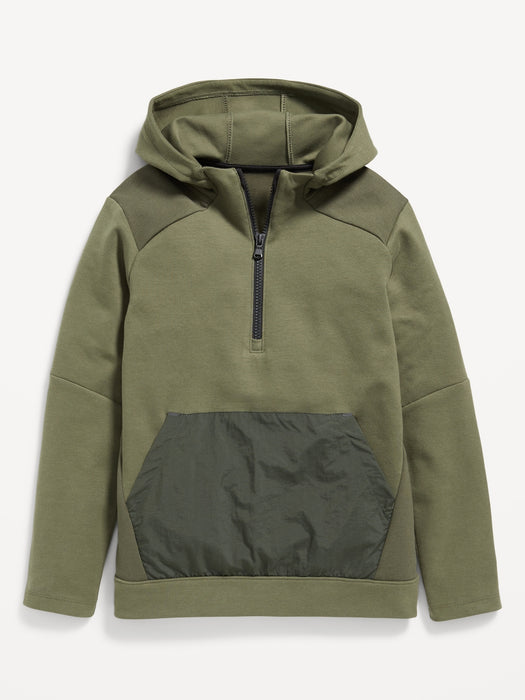 Dynamic Fleece Half-Zip Hoodie for Boys
