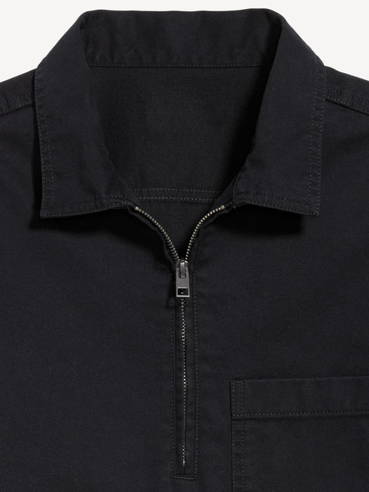 Quarter-Zip Workwear Shirt