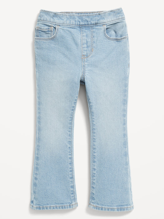 Wow High-Waisted Flare-Leg Pull-On Jeans for Toddler Girls