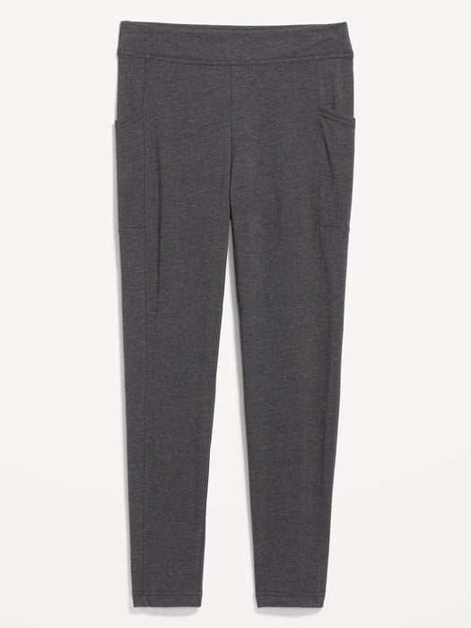 High-Waisted Fashion Layering 7/8 Legging