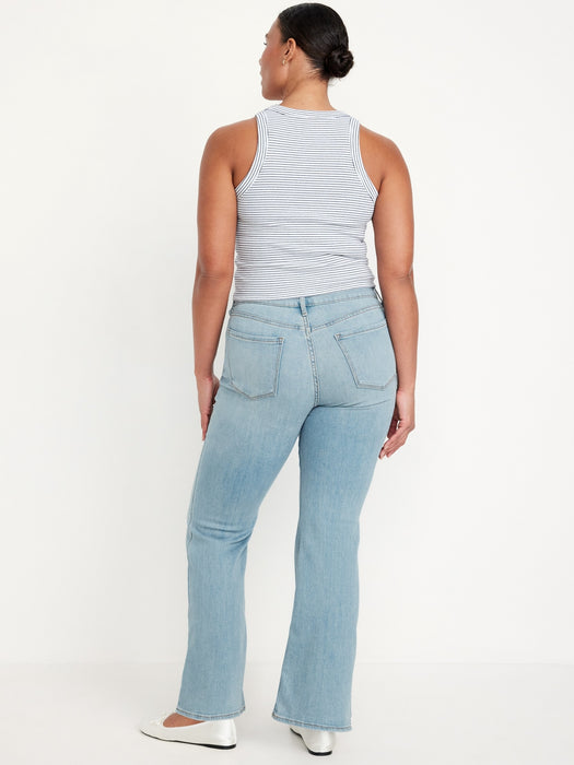 High-Waist Wow Flare Jeans