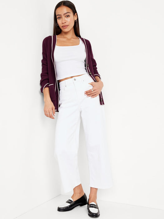 Relaxed Cardigan Sweater