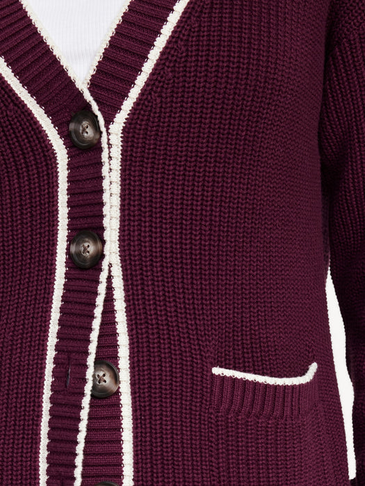 Relaxed Cardigan Sweater